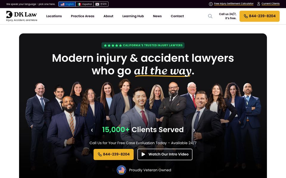 DK Law home page